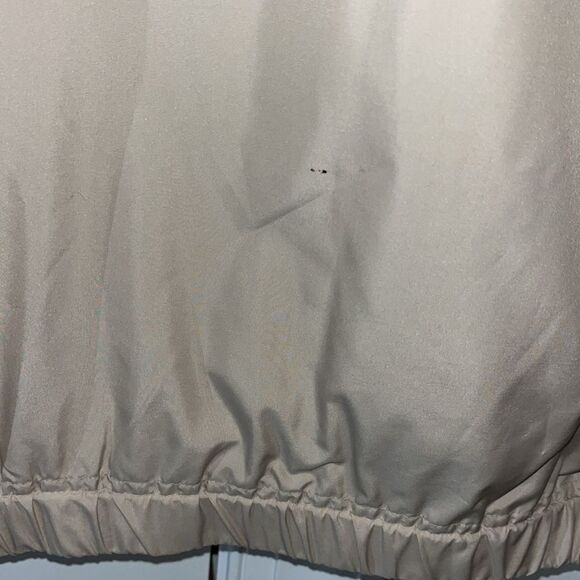 C &B Tan UNC North Carolina Tar Heels Sewn Football Helmet golf vest jacket M - Picture 8 of 10